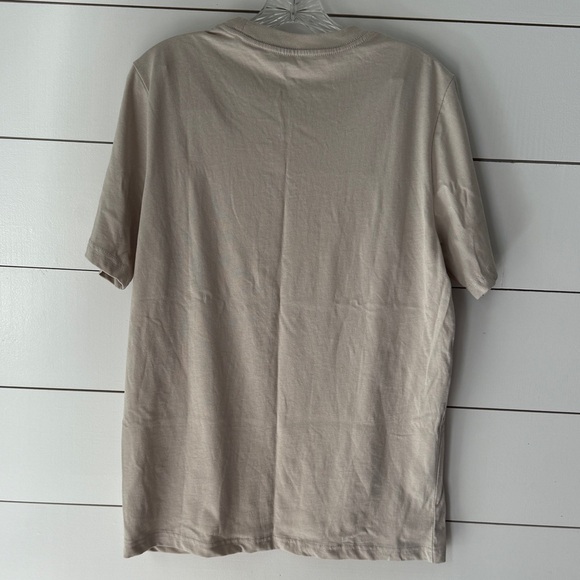 Puma Tan Short Sleeve Tee with Graphic Design Sz M - Picture 4 of 6